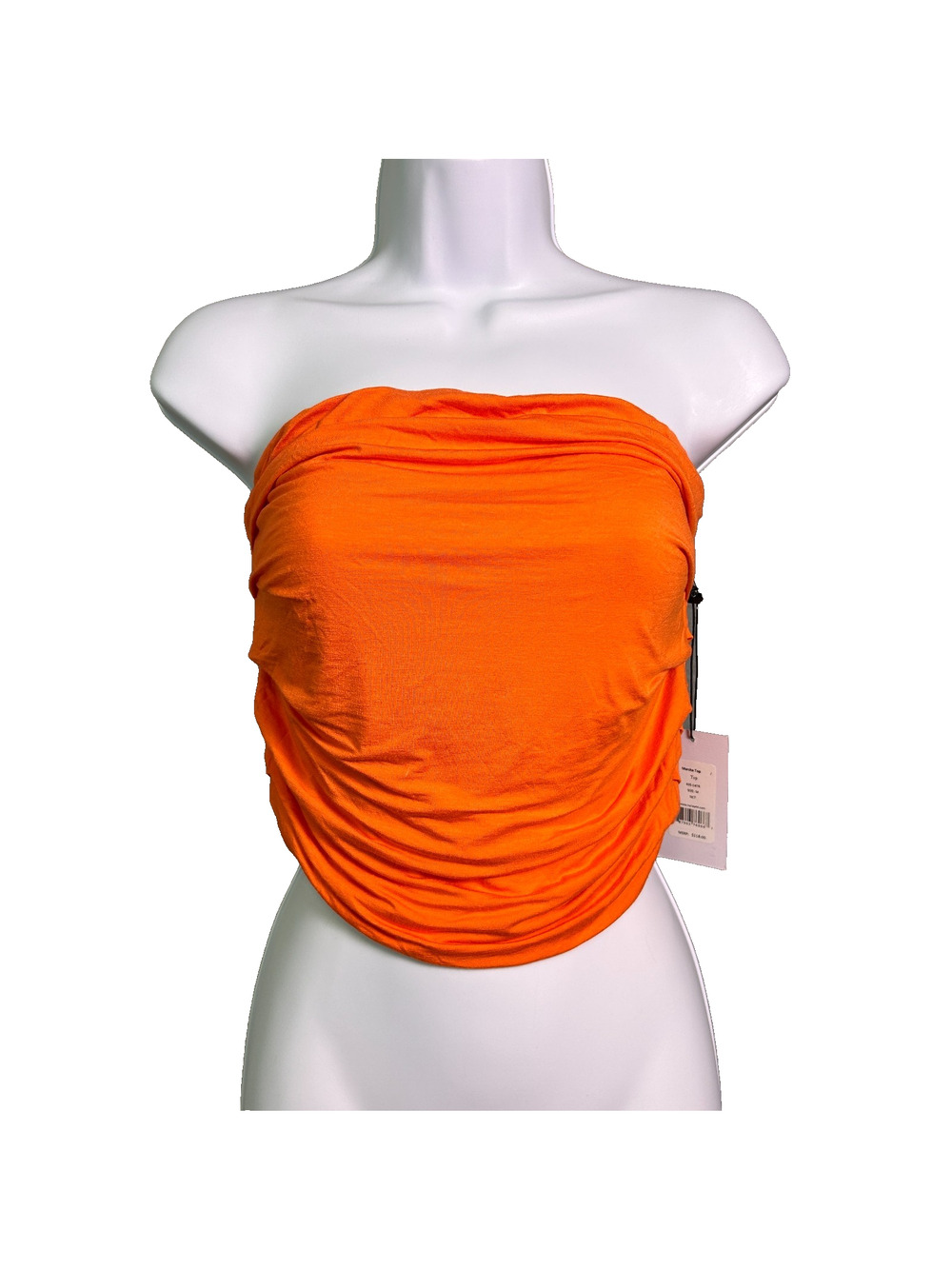 NWT Bailey 44 Marsha Top Womens M Boho Bandeau Rushed Cropped Summer Resort